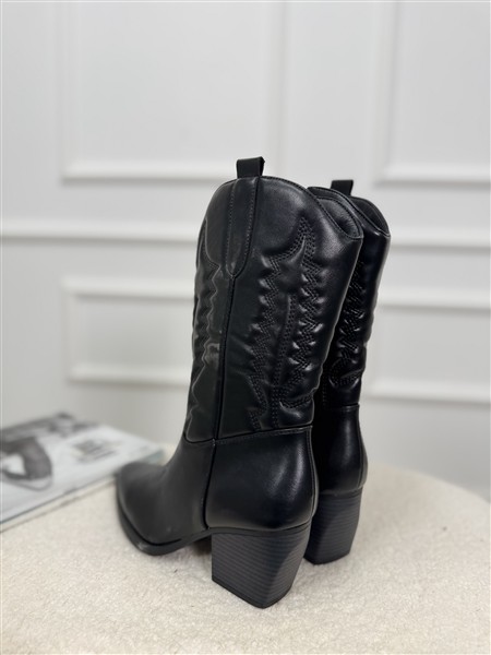 Western Boot T289 Zwart