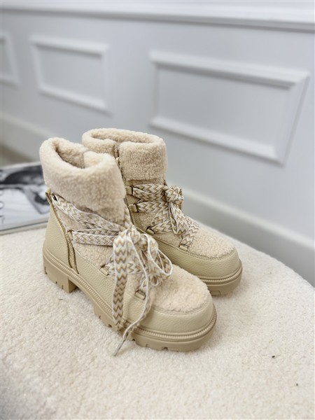 Lace Teddy Boot A-866