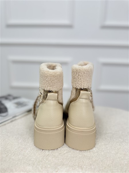 Lace Teddy Boot A-866