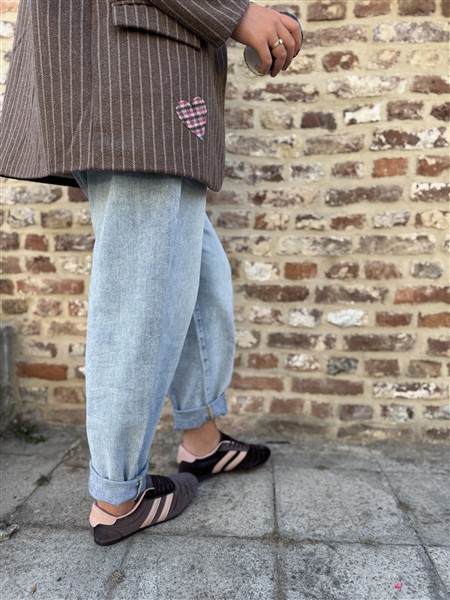 Sneaker 8-215 Bruin Roos