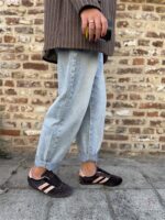 Sneaker 8-215 Bruin Roos