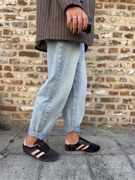 Sneaker 8-215 Bruin Roos