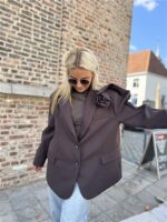 Blazer L9391 Flower Kapmouw Choco