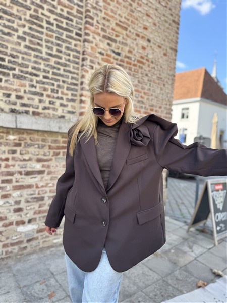 Blazer L9391 Flower Kapmouw Choco