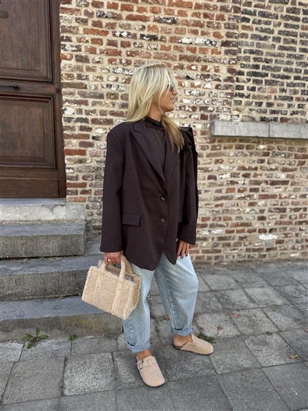 Blazer L9391 Flower Kapmouw Choco