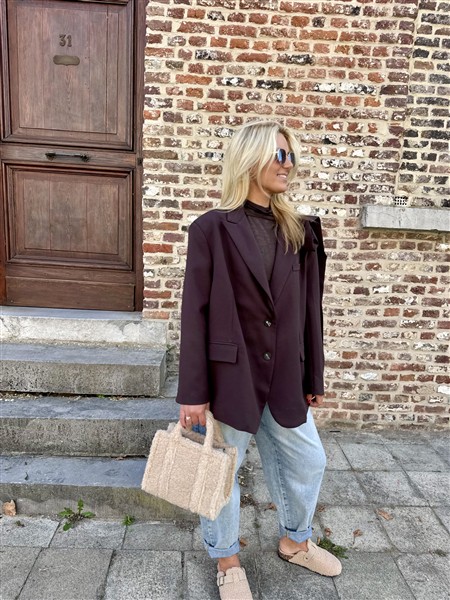 Blazer L9391 Flower Kapmouw Choco