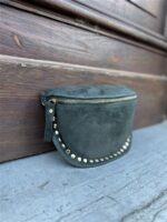 Crossover Echt Suede Studs Groen