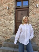 Hemdje 18689 Bordeaux Pinstripe