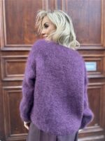 Kidmohair Vest 23356 Burgundy