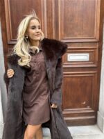 Jurk Jp3503 Suede Bruin