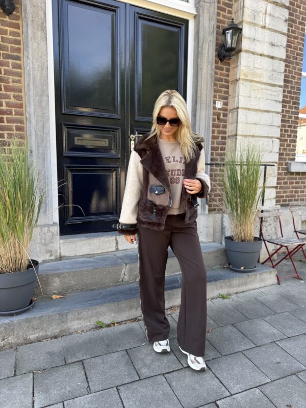 Pantalon Side Line L9357 Bruin