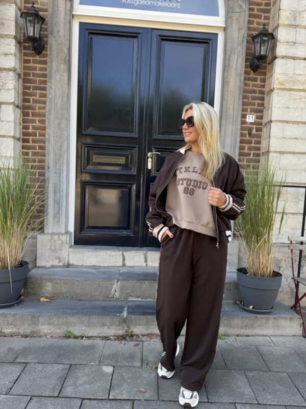 Pantalon Side Line L9357 Bruin