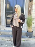 Pantalon Side Line L9357 Bruin