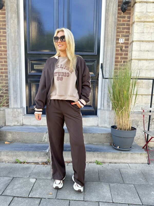 Pantalon Side Line L9357 Bruin