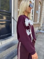 Bomber Side Line L9360 Bordeaux