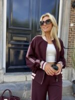 Bomber Side Line L9360 Bordeaux