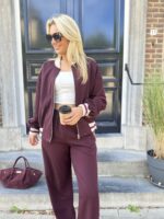 Bomber Side Line L9360 Bordeaux