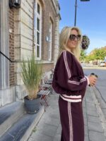 Bomber Side Line L9360 Bordeaux