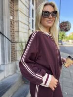 Bomber Side Line L9360 Bordeaux