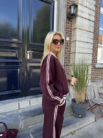 Bomber Side Line L9360 Bordeaux