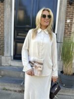 Blouse Lace Detail Mouw Ld3562