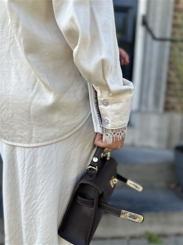 Blouse Lace Detail Mouw Ld3562