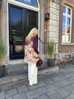 Mouwloze Blazer Three Essential Print