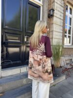 Mouwloze Blazer Three Essential Print