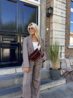 Crossover Echt Suede Studs Bordeaux44