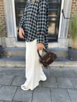 Geruiten Hemdje 9630/223 Strass Flower B