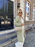 Knitvest Met Zakken 40%kidmohair