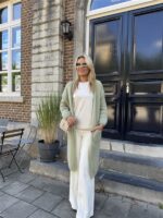 Knitvest Met Zakken 40%kidmohair