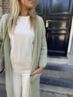 Knitvest Met Zakken 40%kidmohair