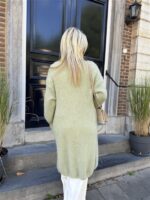 Knitvest Met Zakken 40%kidmohair