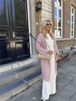 Knitvest Met Zakken 40%kidmohair