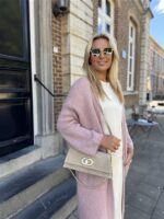 Knitvest Met Zakken 40%kidmohair