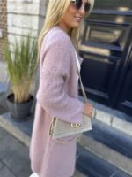 Knitvest Met Zakken 40%kidmohair