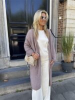 Knitvest Met Zakken 40%kidmohair