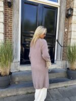 Knitvest Met Zakken 40%kidmohair