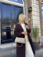 Knitvest Met Zakken 40%kidmohair