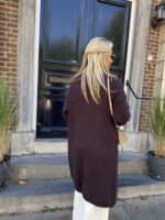 Knitvest Met Zakken 40%kidmohair