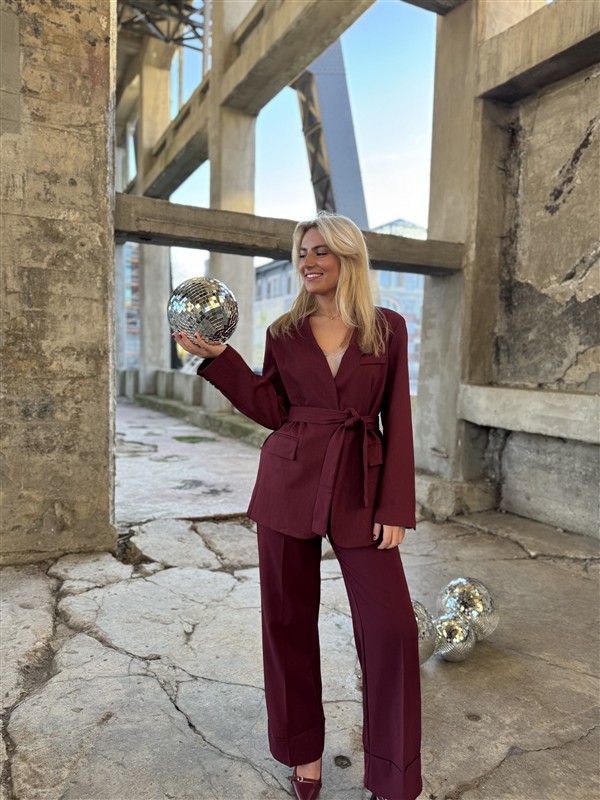 Classic Pants Vs8123 Bordeaux