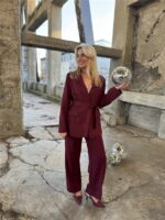 Classic Pants Vs8123 Bordeaux