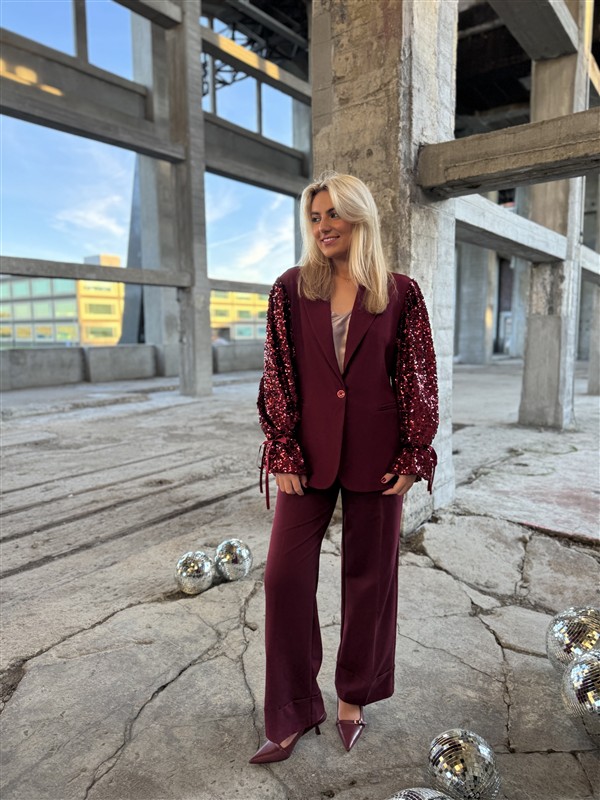 Classic Pants Vs8123 Bordeaux