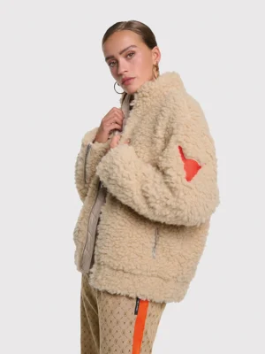 Alix Teddy Coat Ecru 2508517303