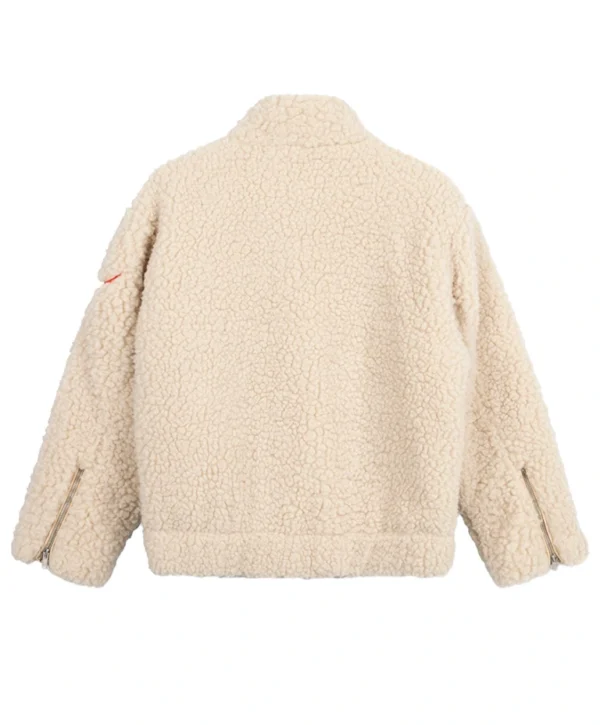 Alix Teddy Coat Ecru 2508517303