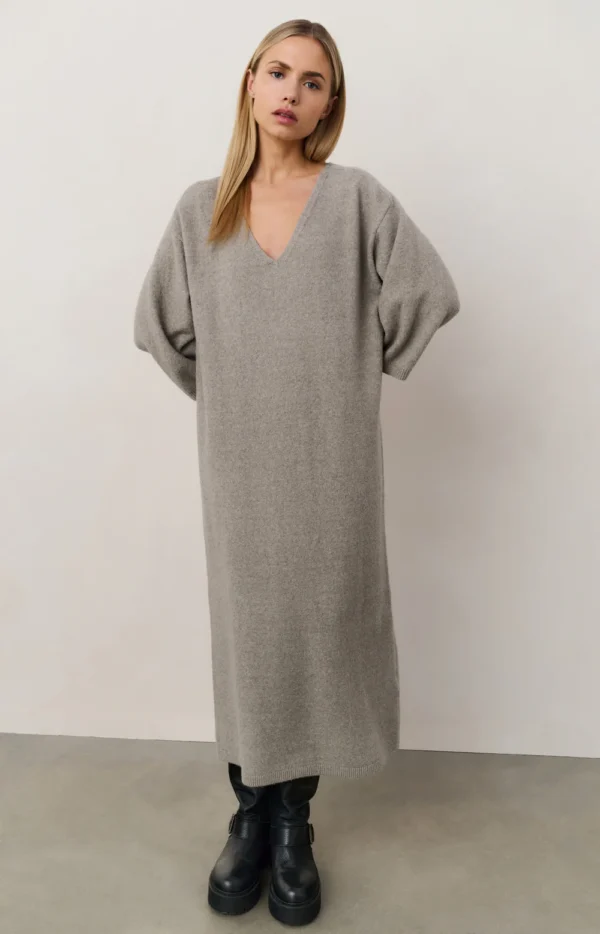 Knitdress 01-6000193-509 V-Neck
