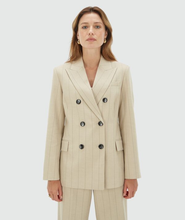 Blazer Pleun Jv-2509-0308 Pinstripe