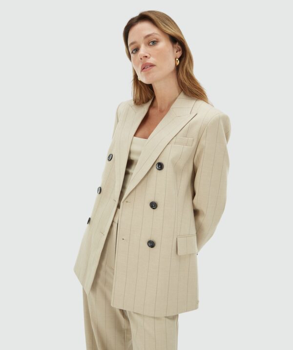 Blazer Pleun Jv-2509-0308 Pinstripe