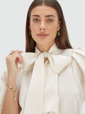 Top Sylvia Jv-2508-0108 Bow Cream